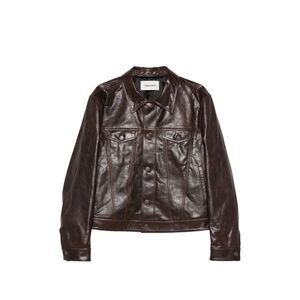 Tonywack Brown Jackets - Leather Jackets Men